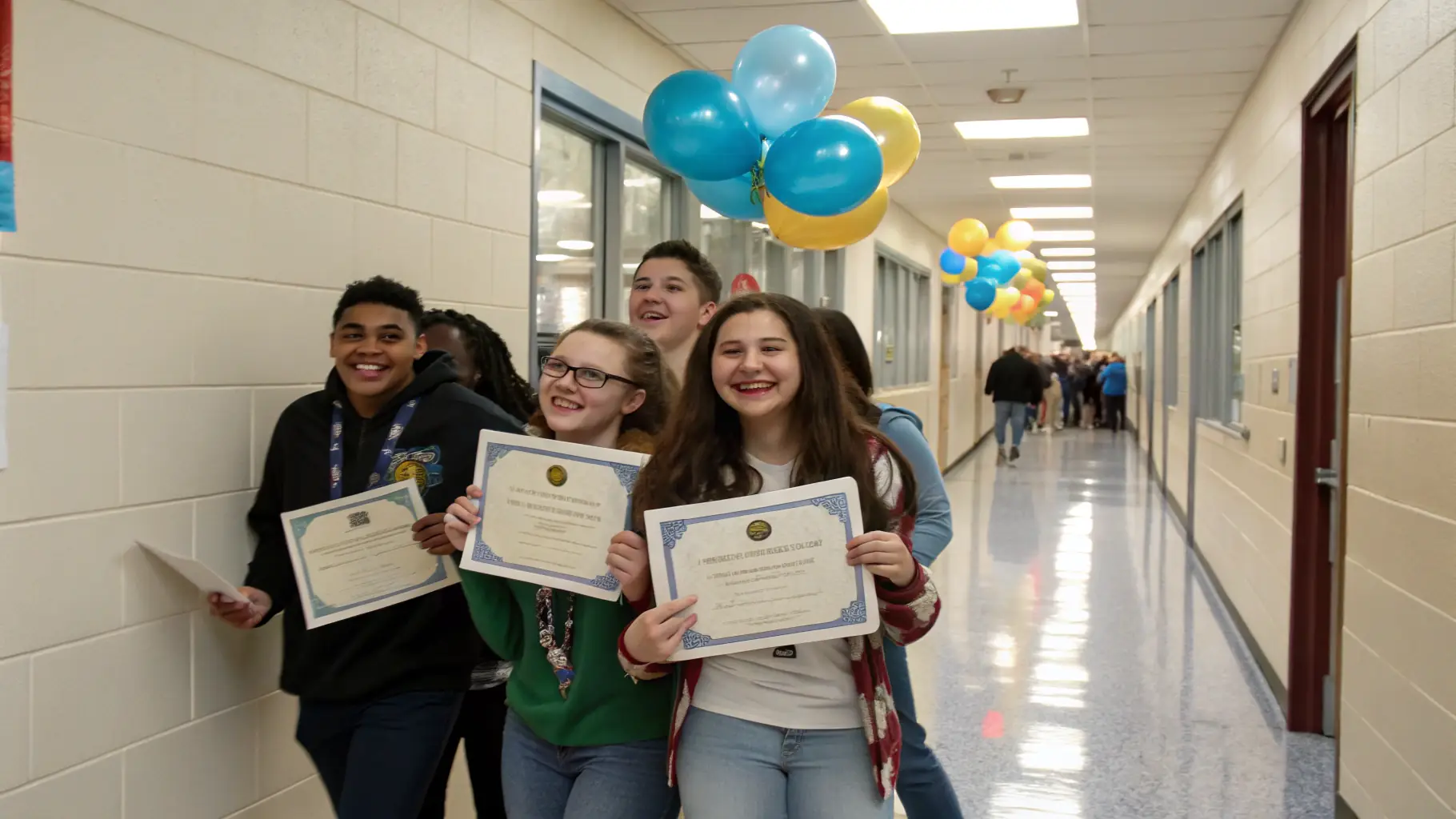 Vision Academy Celebrates a Successful First Semester!